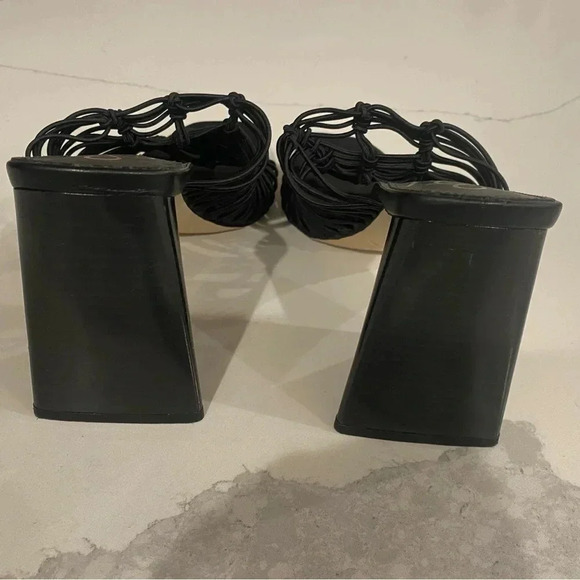 Sam Edelman‎ BLACK Laurette Women's Strappy Open Toe Heels Women’s Size 6 NEW - Picture 7 of 9